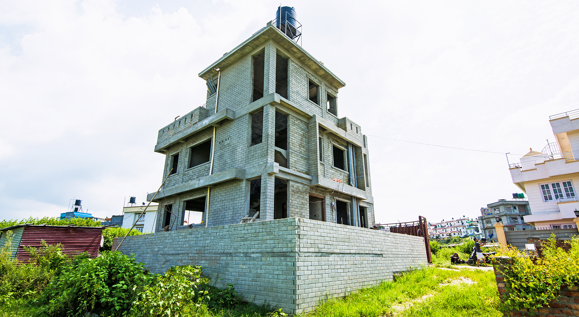 Affordable house using CSEB