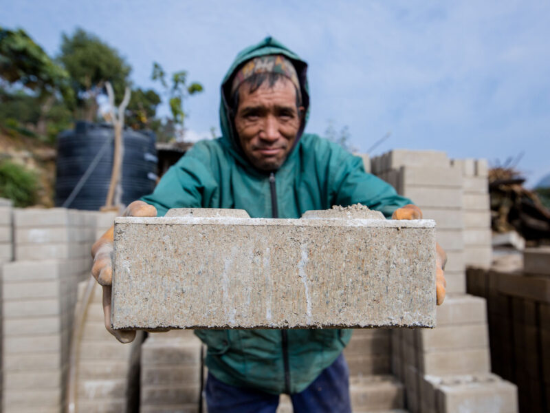 Interlocking CSEB Brick Training